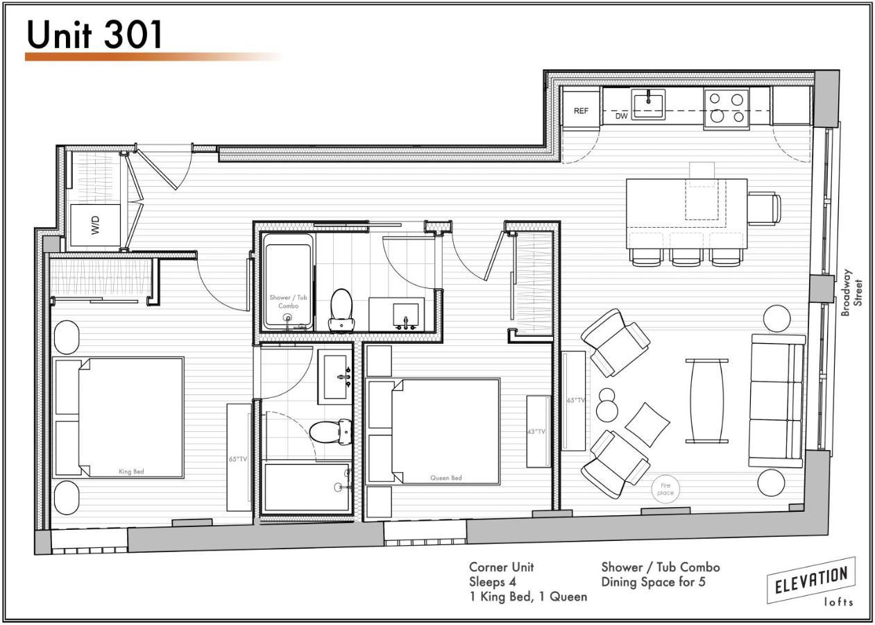 Elevation Lofts Hotel Asheville Ngoại thất bức ảnh